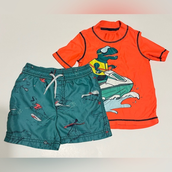 Carter’s Boy swimming clothes, size 2T. Good conditions! - Picture 1 of 5